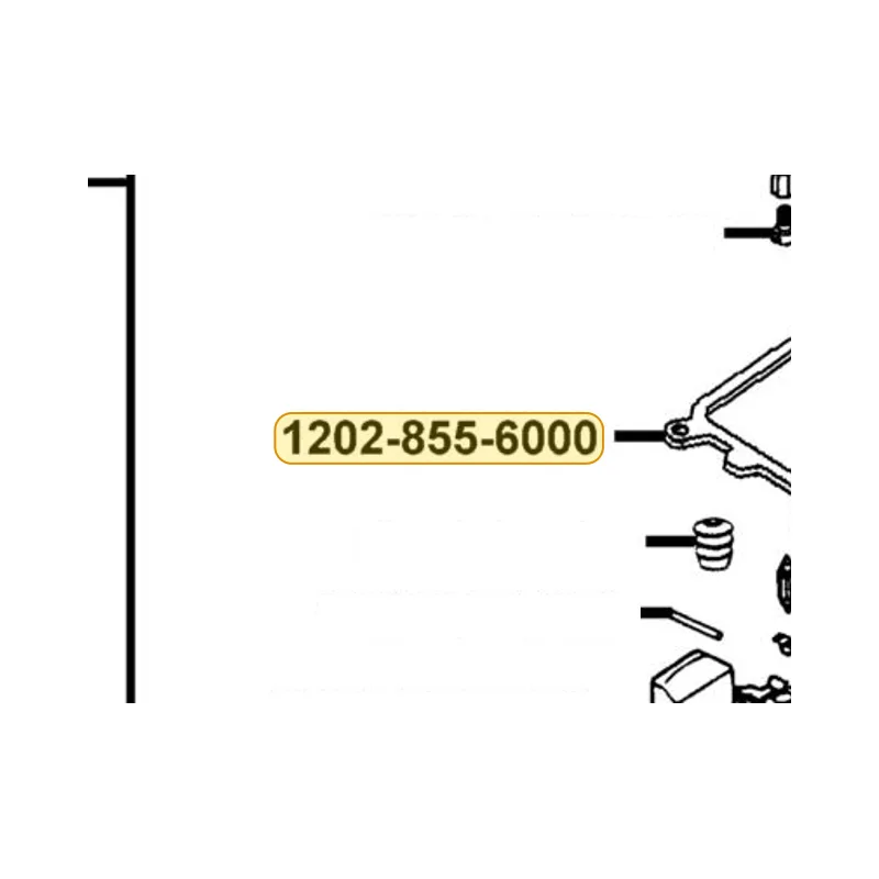 1202-855-6000 CHAMBER GASKET — diagram cutout