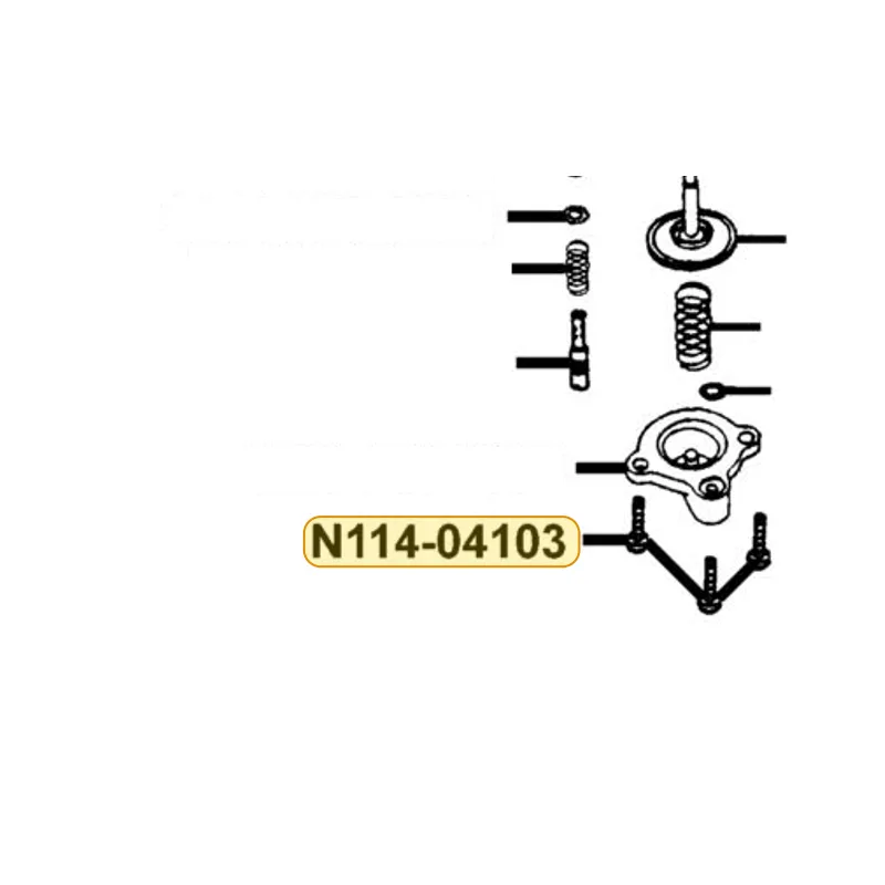 N114-04103 WASHER SCREW — diagram cutout