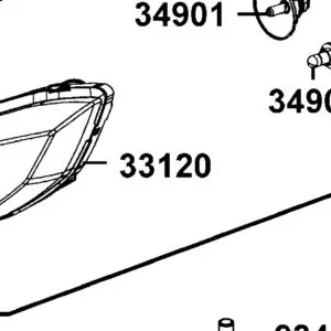 33120-LGN5-E00 UNIT HEAD LIGHT L — diagram cutout