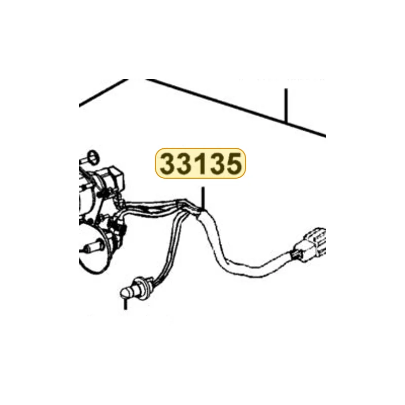 33135-LGN5-E00 SOCKET COMP — diagram cutout