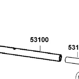 53100-LGN5-900 HANDLEBAR — diagram cutout