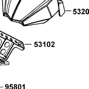 53102-LGN5-E00 STAY HANDLE COVER — diagram cutout