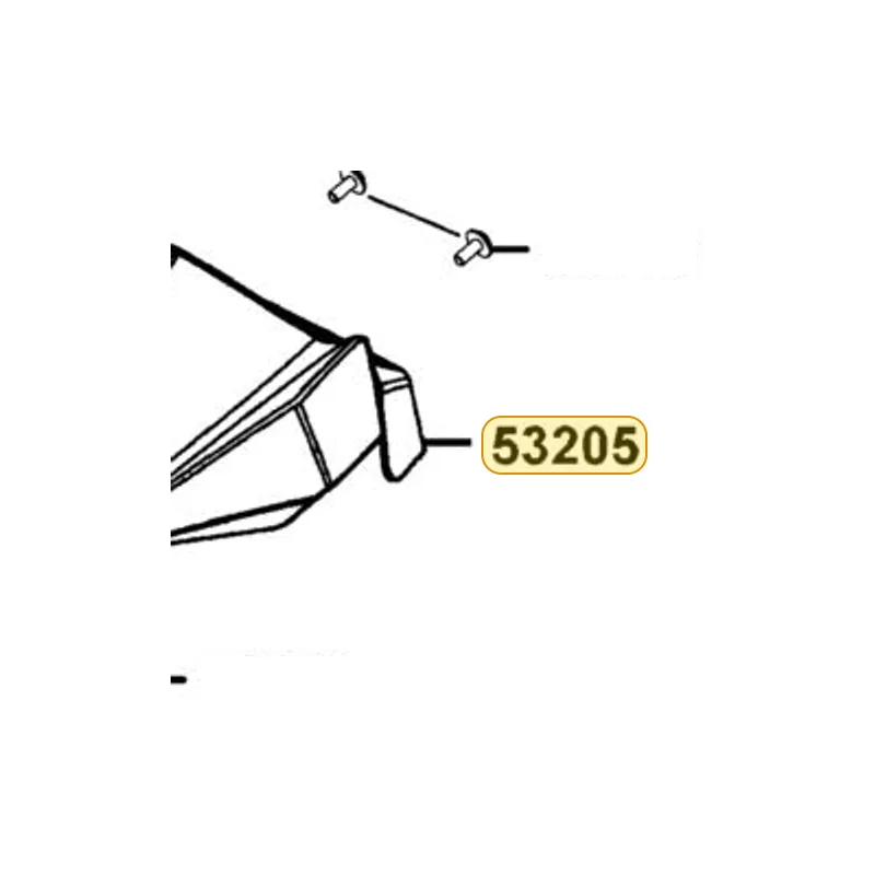 53205-LGN5-E00-CHR COVER HANDLE — diagram cutout