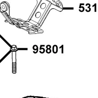 95801-08055-06 BOLT FLANGE 8*55 — diagram cutout