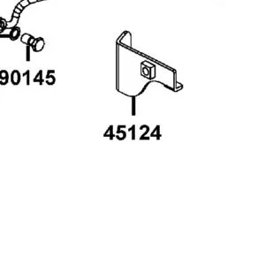 45124-PWB1-900 STAY THREE WAY JUNCTION — diagram cutout