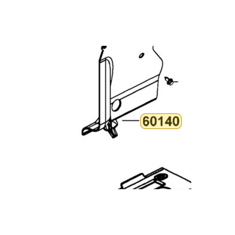 60140-PWB1-E01-N1R PANEL.SPLASH-LEFT (Black) — diagram cutout