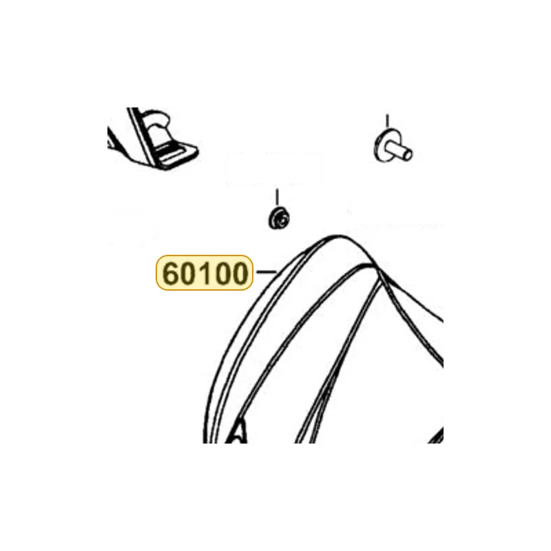 60100-LGN5-E00-CHR FENDER, FRONT — diagram cutout