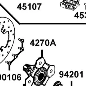 4270A-LFA5-E00 HUB ASSEMBLY — diagram cutout