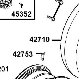 42710-LGN5-910 TIRE ASSY RR AT23*10-12 6PR(MAXXIS) — diagram cutout