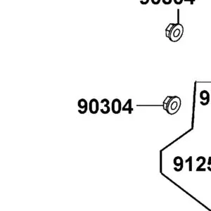 90304-GHE8-004-SW NUT U FLANGE 10MM — diagram cutout