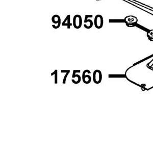 17560-LGC7-E00-N1R SHIELD HEAT (Black) — diagram cutout