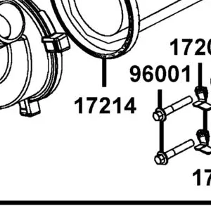 17214-PWB1-900 GASKET AIR BOX — diagram cutout