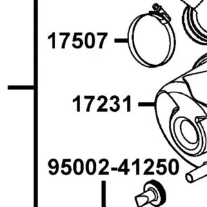 17231-PWB1-900 COVER AIR BOX-CYCLONIC — diagram cutout