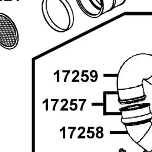 17259-PWB1-900 BOOT INTAKE BOTTOM - AIR BOX — diagram cutout