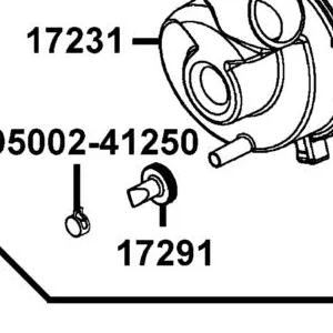 17291-PWB1-900 VALVE AIR CLEANER — diagram cutout