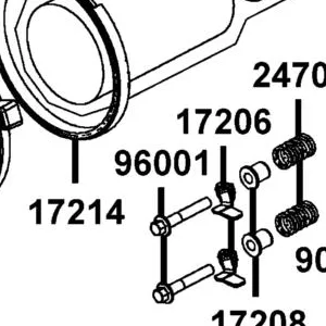 96001-08050-08 BOLT FLANGE SH 8X50 — diagram cutout