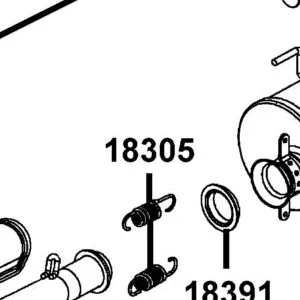 18305-PWB1-900 SPRING EXTENSION — diagram cutout