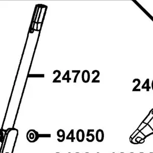 24702-LGN5-E00 LEVER SHIFT-WELDMENT — diagram cutout
