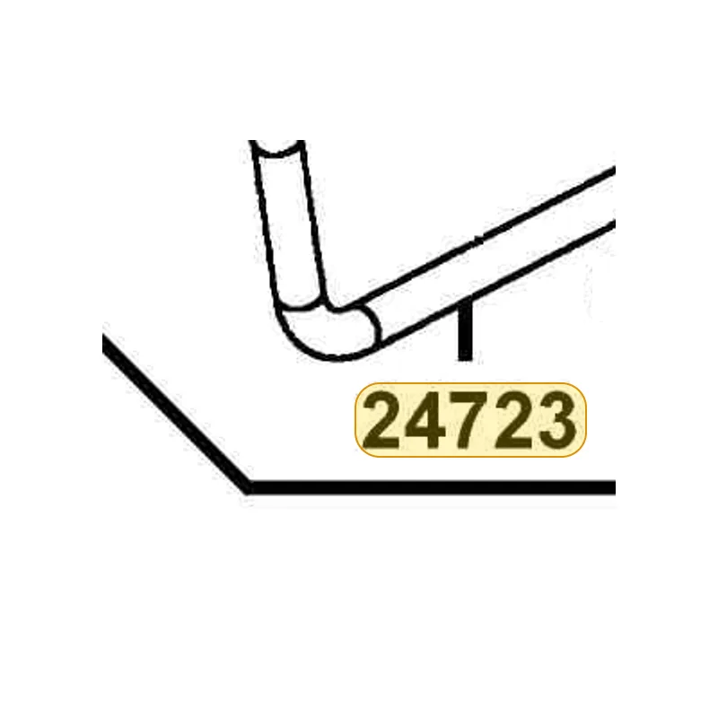 24723-PWB1-900 ROD SHIFTER ADJUSTABLE LH — diagram cutout