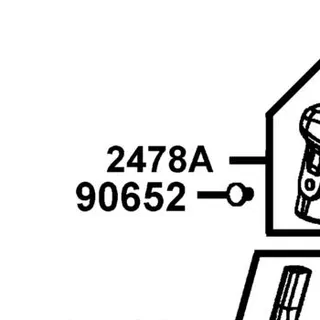 2478A-LFA5-E00 SHIFTER KNOB ASSY — diagram cutout