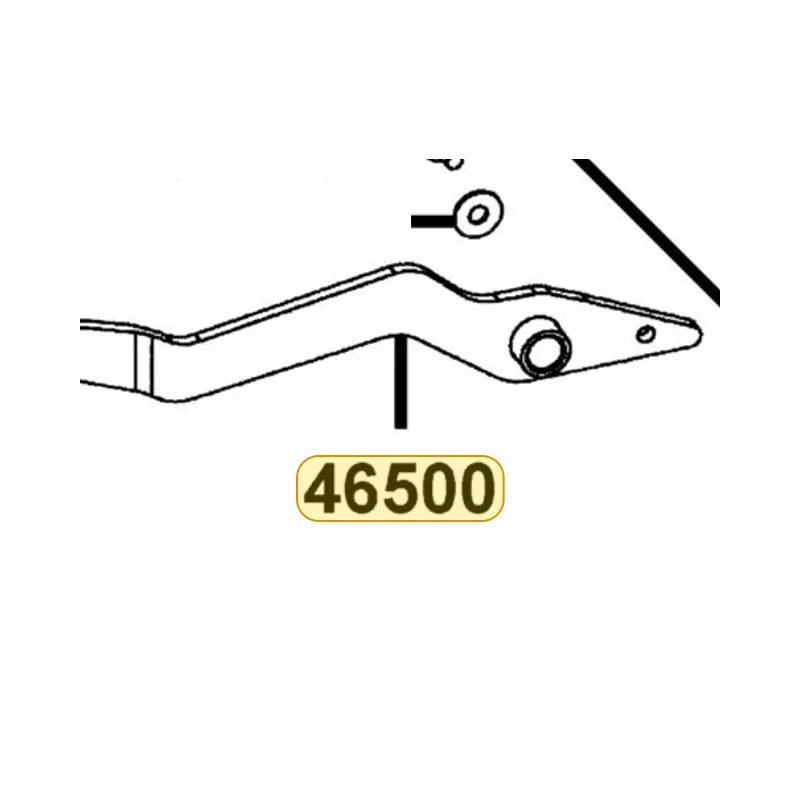 46500-LGN5-E00-MAS LEVER COMP BRAKE — diagram cutout