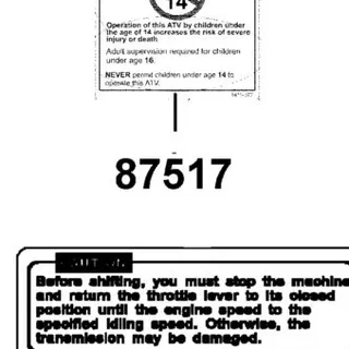 87517-PWA8-M30-T01 WARNING AGE 14 — diagram cutout