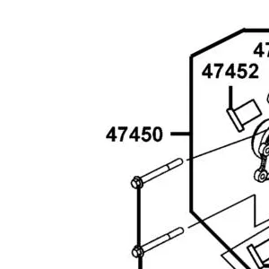 47450-PWB1-900 KNUCKLE REAR ASSEMBLY RH — diagram cutout