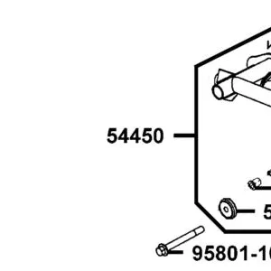 54450-LGN5-E00-MBS A-ARM, RH/LH LWR ASSY (GRAY) — diagram cutout