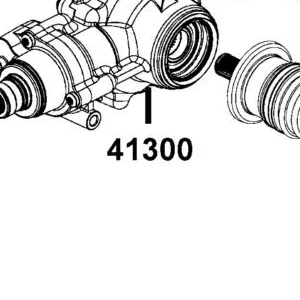 41300-LGC3-900 GEARCASE REAR(3.1) ASSEMBLY — diagram cutout