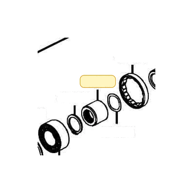 41311-PWB1-900 COLLAR SHAFT-SPLINED — diagram cutout