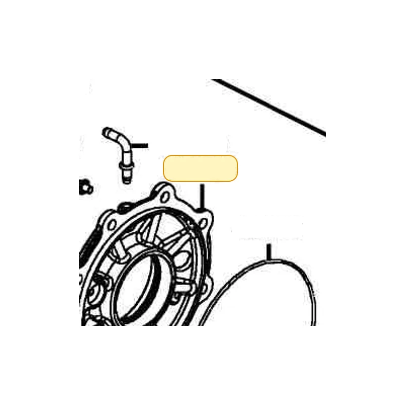 42454-PWB1-910 COVER GEARCASE-REAR MACH — diagram cutout