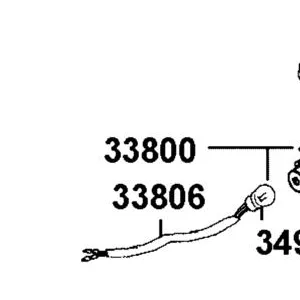 33800-LGN5-900 LIGHT ASSY REVERSE — diagram cutout