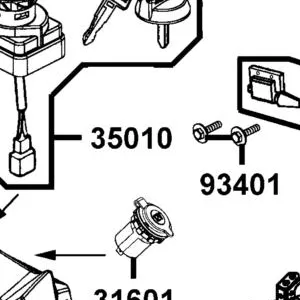 35010-LFA5-900 KEY SET — diagram cutout