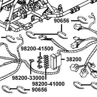 98200-41000 FUSE 10A — diagram cutout