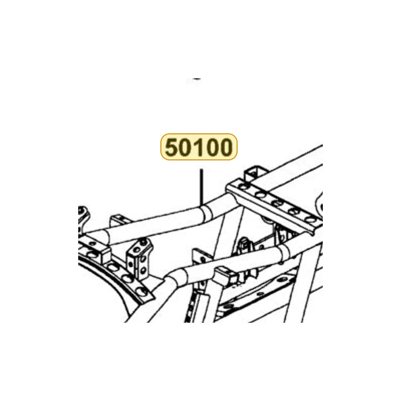 50100-LGN5-900 BODY COMP FRAME — diagram cutout