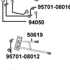 50619-LGN5-E00 STAY L REAR FENDER — diagram cutout