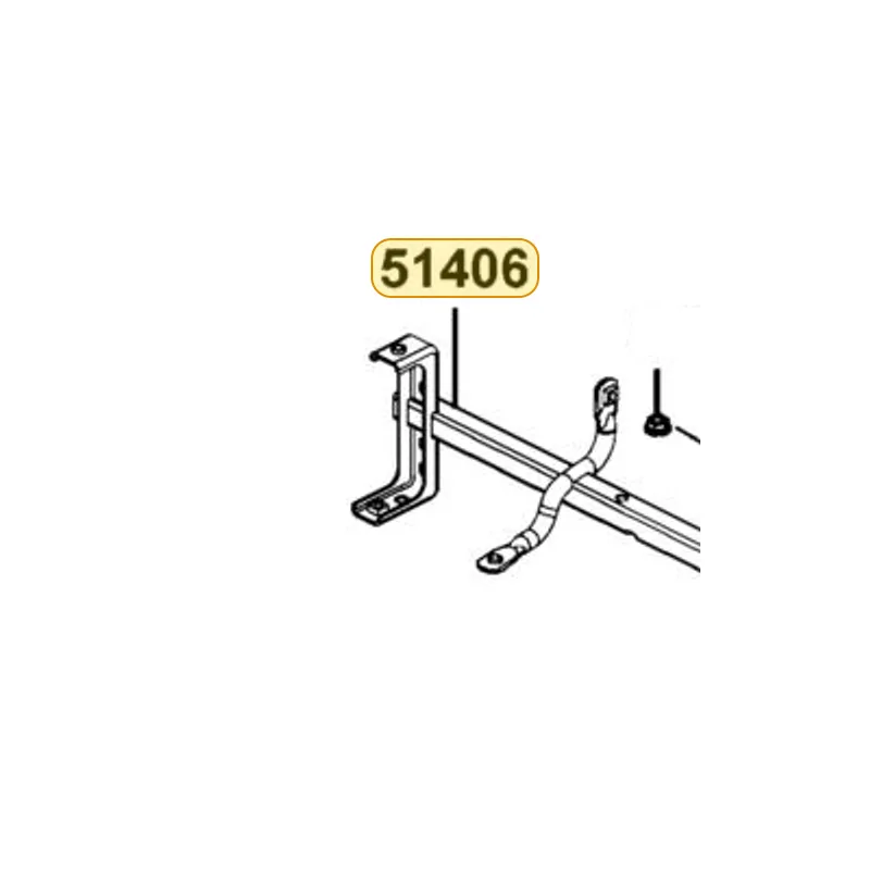 51406-LGN5-E00 TUBE COMP HEADLIGHT — diagram cutout
