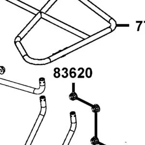 83620-LFA5-E00 CAP PIPE — diagram cutout