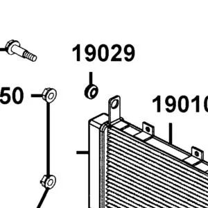19029-PWB1-900 GROMMET — diagram cutout