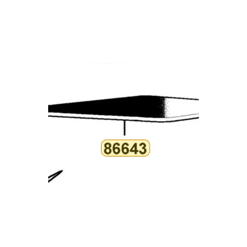 86643-LGN5-E60-T04 STRIPE B R FENDER REAR — diagram cutout