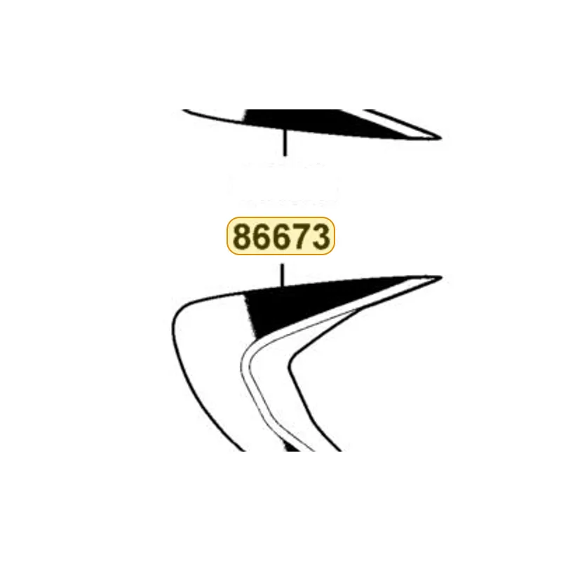 86673-LGN5-E60-T04 STRIPE C L FENDER REAR — diagram cutout