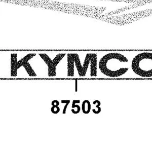 87503-LGN5-900-T03 STRIPE KYMCO-125mm (PP) — diagram cutout
