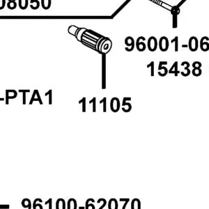 11105-PTA1-800 LONG RUB BUSH ENG HANGER — diagram cutout