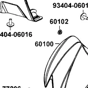60100-LGN5-E00-EER FENDER???FRONT — diagram cutout