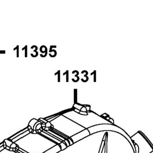 11331-PWB1-800 COVER R CRANK CASE — diagram cutout