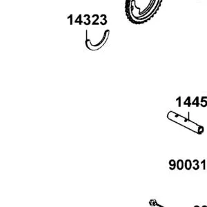 14321-PTA1-900 SPROCKET CAMSHAFT — diagram cutout
