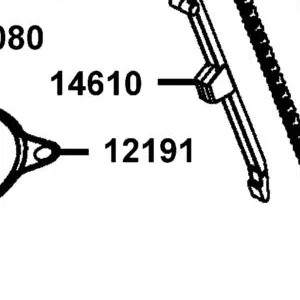 12191-PTA1-900 GASKET CYLINDER @A — diagram cutout