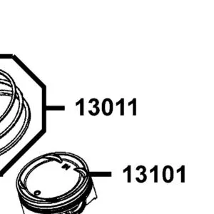 13011-PTA1-90B RING SET PISTON — diagram cutout