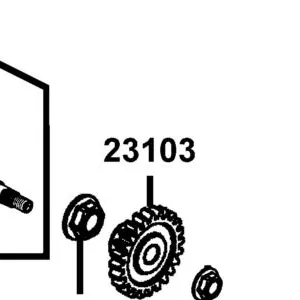 23103-PTA1-900 GEAR PRIMARY DRIVE — diagram cutout
