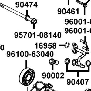 16958-PWB1-910 O-RING 10.77X2.62 — diagram cutout